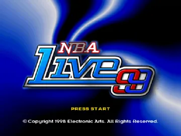 NBA Live 99 (Europe) (En,Fr,De,Es,It) screen shot title